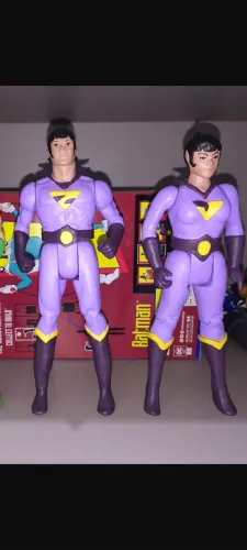 Bonecos Super Gêmeos super amigos DC 22 cm