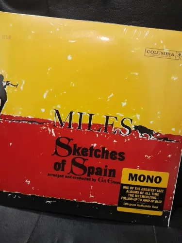 LP Miles Davis - Sketches of Spain - Importado 180g Mono - Lacrado Disco de Vinil