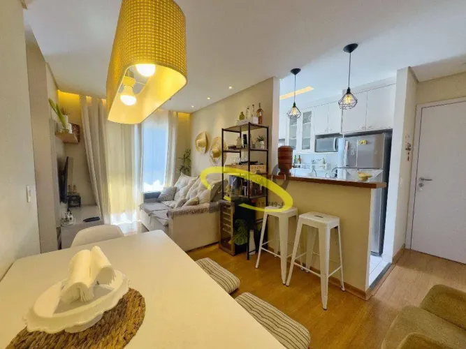 Apartamento com 2 dormitórios à venda, 57 m² por R$ 285.000,00 - Granja Clotilde - Cotia/S