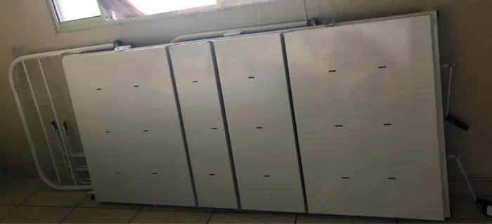 Cama hospitalar + colchão pneumático