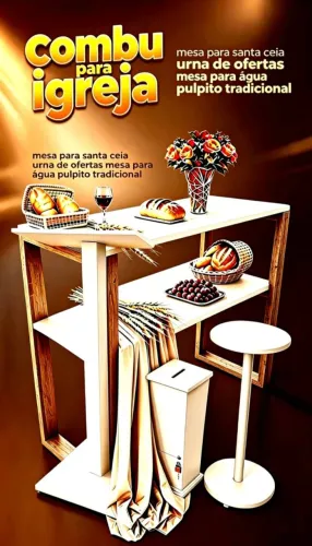 Combu para igreja