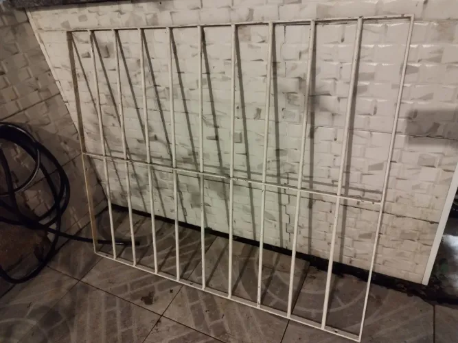 Grade de Aço para janela de 1,20 x 1 mt 