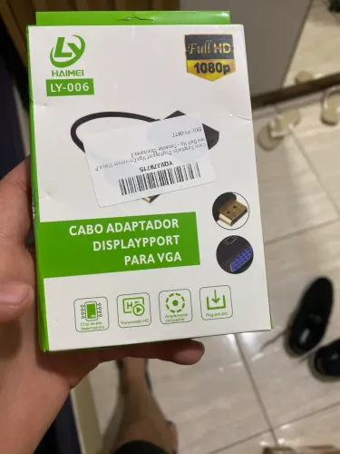 adaptador Display port para VGA