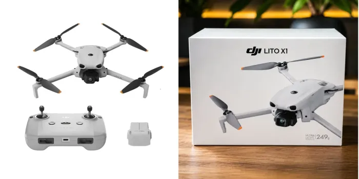 Drone LITO X1 novo lacrado com nota fiscal + Bateria Plus