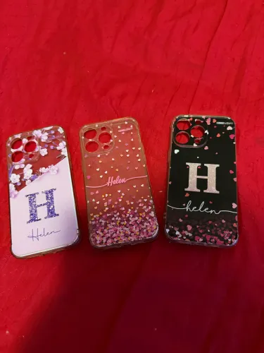 Kit capas IPhone 15 pro max Personalizadas Helen