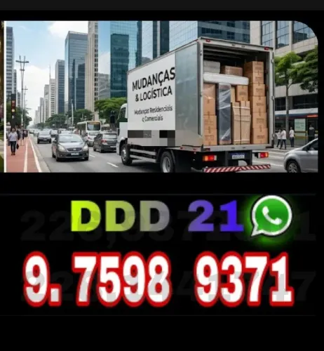 Mudanças Completas com Transporte Confiável