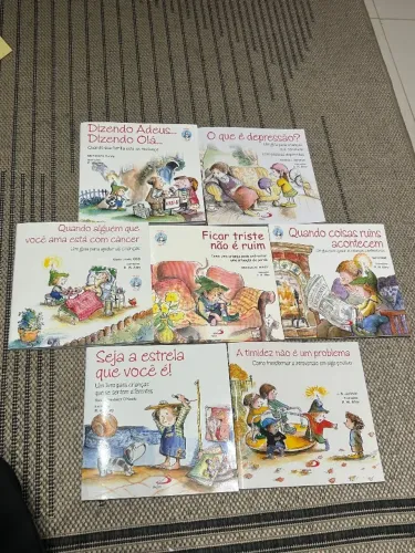 Kit livros infantis de psicoeducação
