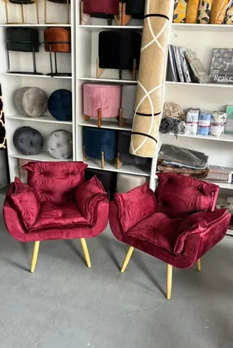 Leve Kit com 2 poltronas opala por 498,00 poltrona para salão, sala, recepção,casa,quarto