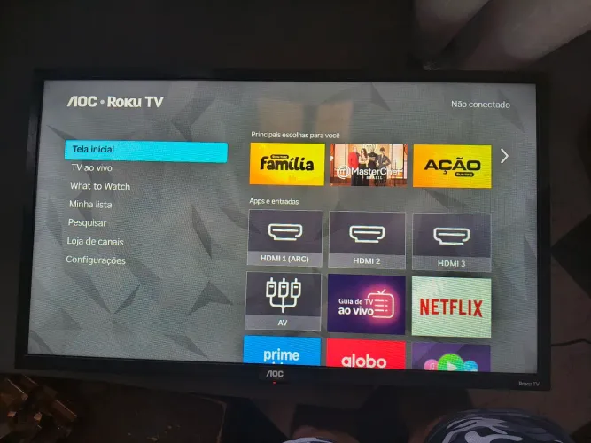 Tv AOC Led 32 pol Roku