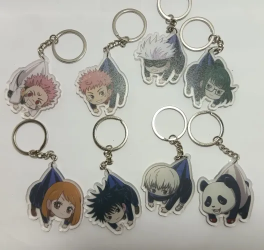 Chaveiros  de jujutsu kaisen 