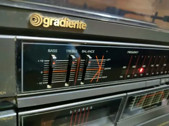 Aparelho De Som Gradiente Starlet Ms-5 - Vinil Sem Caixas