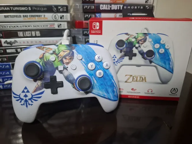 Controle com Fio p/ Nintendo Switch - PowerA
