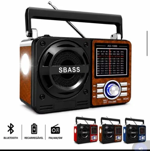 Rádio Portátil XTRAD XDG-20 ? X-BASS