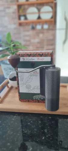 Moedor Manual De Café Icoffee M3 Pro Ajustável 20g Portátil em Aço - Profissional
