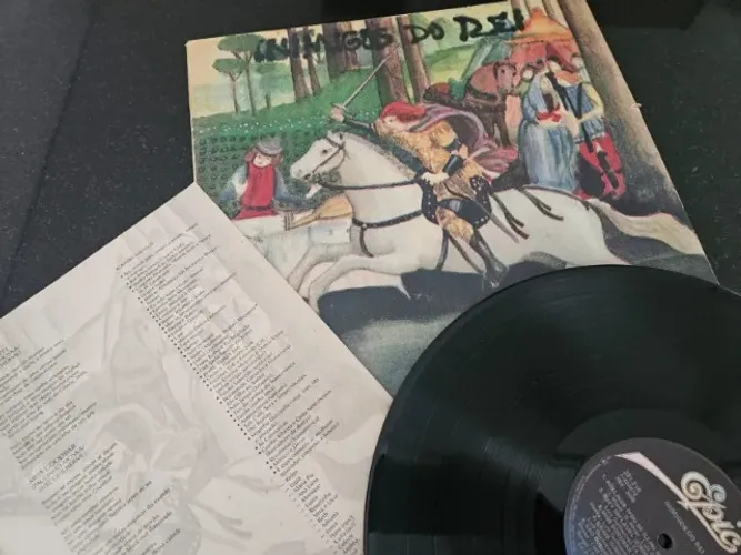 Disco de vinil inimigos do rei - com encarte