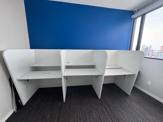 Mesa baia para escritório/telemarketing