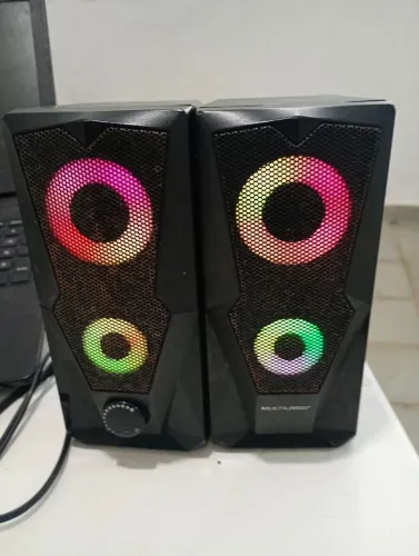 Caixa de som estéreo Multilaser 