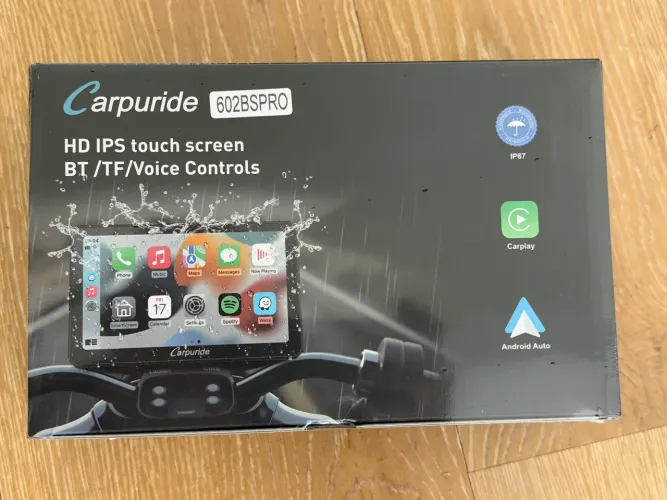 Carpuride 602 BS PRO CarPlay GPS moto BMW