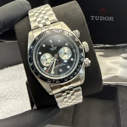 Tudor Black Bay Chronograph 41mm Automático Premium AAA+ Vidro Safira