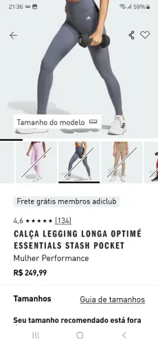 Calça legging Adidas original