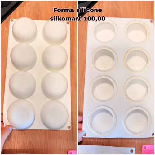 FORMA SILICONE SILIKOMART CONFEITARIA PROFISSIONAL 