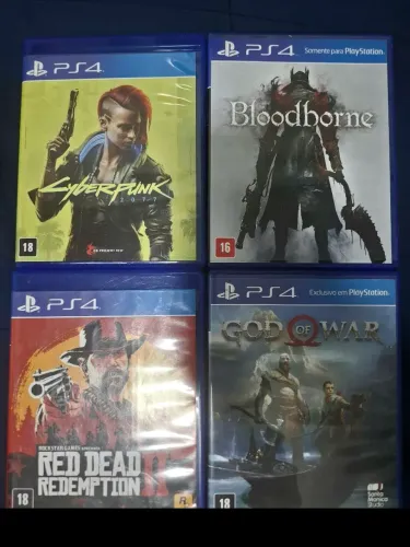 Conjunto de jogos PS4