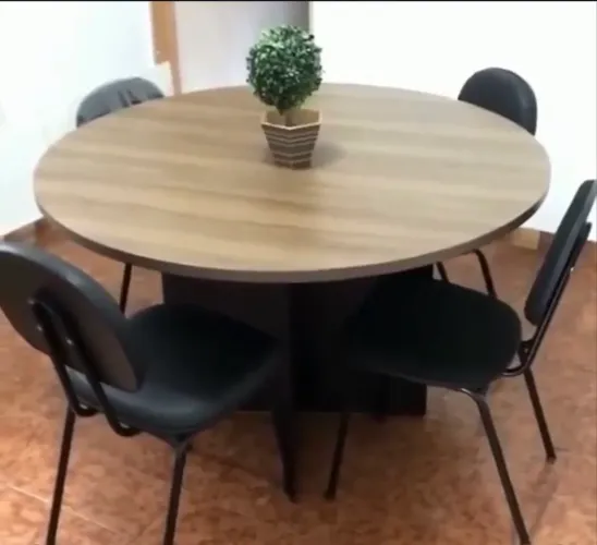 Mesa de reunião redonda Maranello novo