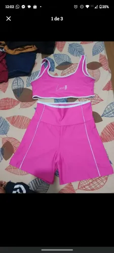 Conjunto fitness academia 