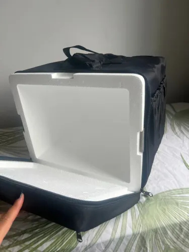 Bolsa Bag Motoboy Mochila 45 litros Com Isopor