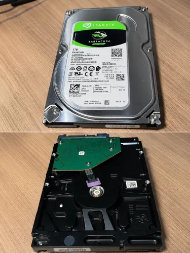 Lote 4 HDs SATA - Testados e Com Zero Fill