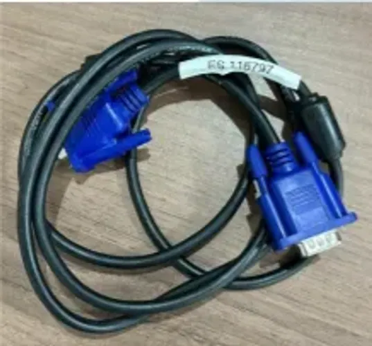 CABO MONTADO AUDIO/VIDEO PRETA AZUL VGA M VGA M 1,8M