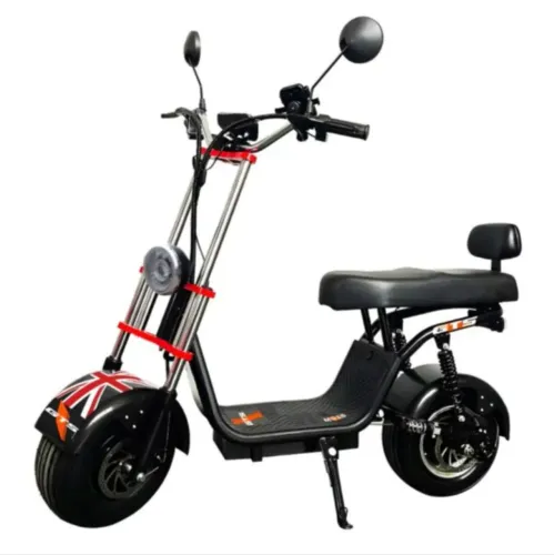 Scooter Bicicleta Elétrica 1000w Bateria Lithiun 48v 32km/h Preto