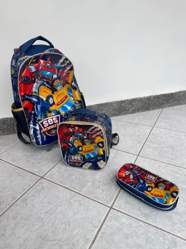 Mochila robôs 
