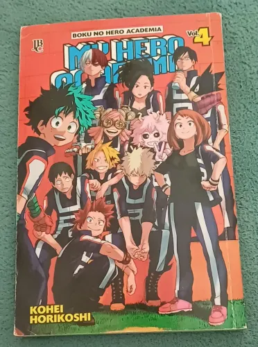 BOKU NO HERO ACADEMIA | MY HERO ACADEMIA, mangá 4 volume