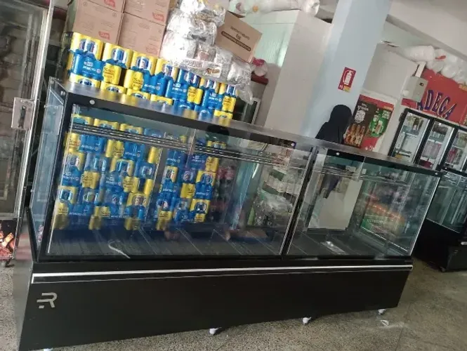 EXPOSITOR AÇOUGUE AR FORÇADO 3 METROS NOVO