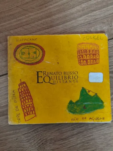 CD Renato Russo - Equilíbrio Distante edição especial com livreto central 
