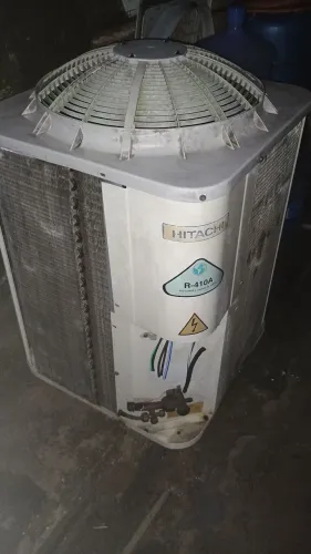 Condensadora Hitachi 60 mil btus serpentina cobre trifásico funcionando perfeitamente 