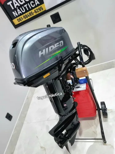 Motor Hidea 30HP Partida Manual Novo Ano 2026, Completo, Garantia Promoção Pronta Entrega