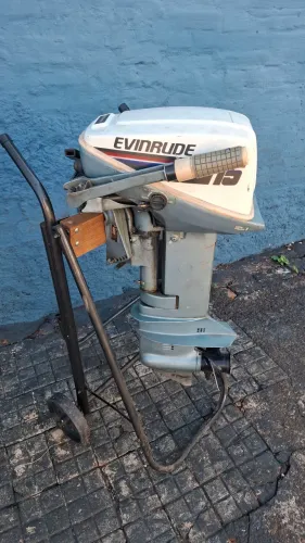 Vendo motor de popa evinrude 15hp