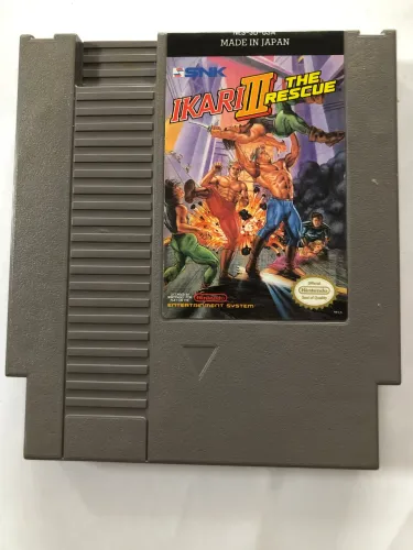 IKARI III THE RESCUE NINTENDO ORIGINAL SNK