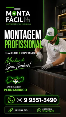 Montador de Móveis Profissional - Guarda Roupa, Cozinha, Rack, Cama