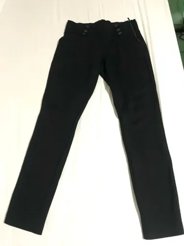 calça zara preta 42