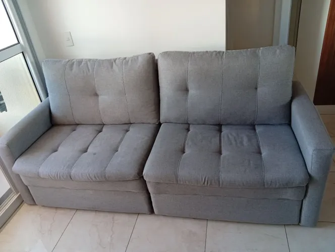 Sofá retrátil em perfeito estado e Higienizado