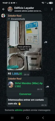 Ar condicionado AGRATO 9 mil BTU