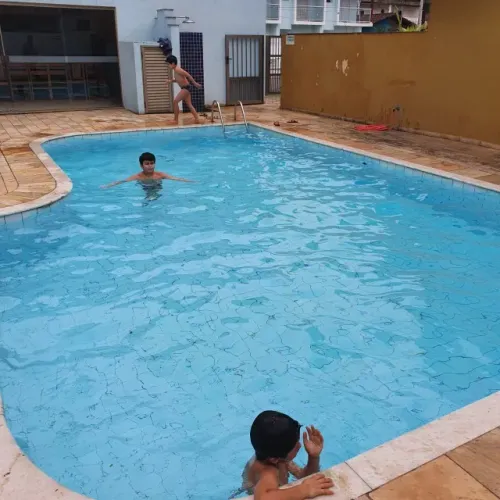 Casa a 50m da Praia Massaguaçu | Piscina, Churrasqueira e Wi-Fi | Até 9 pessoas