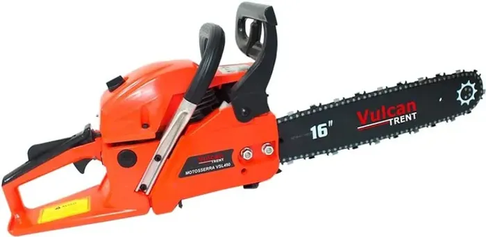 Motosserra Gasolina 2T 45Cc 2,30Hp Sabre Pta Rolante 16' Cor. 3/8 X 1,5Mm Vsl450 Vulcan Tr