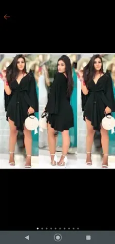 Vestido asa de morcego