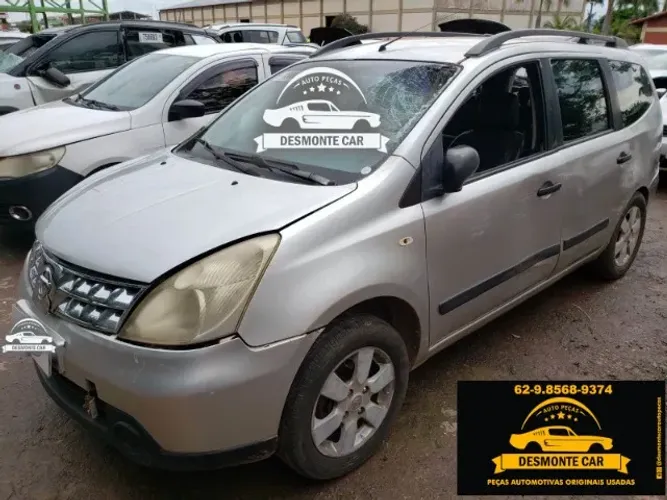 Sucata de Nissan Grand Livina 1.8 p/ Retirada de Peças