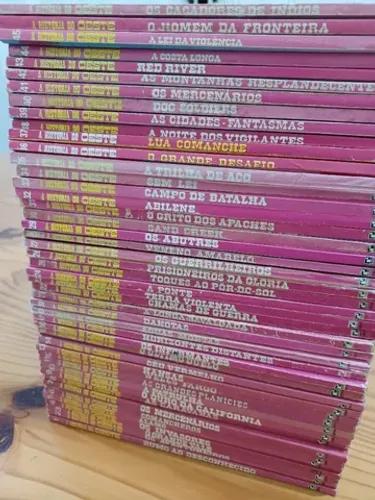 (item 290) 46 revistas A História do Oeste da editora Record