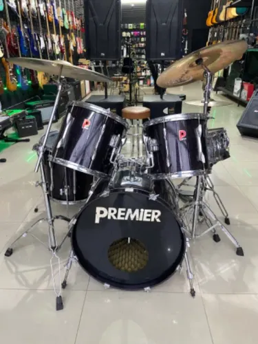 Bateria Premier Inglesa Completa 22/16/16/14/13/12